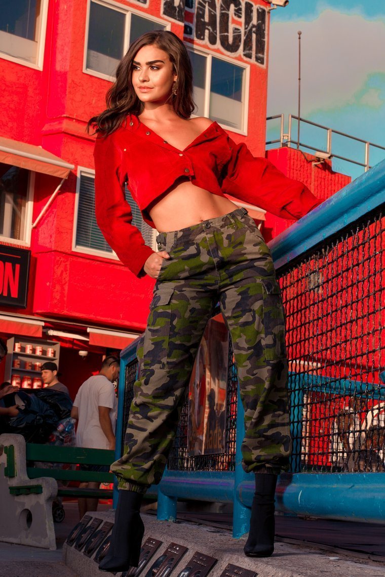 Cadet Kim Oversized Camo Pants - Camo - jameswhite001