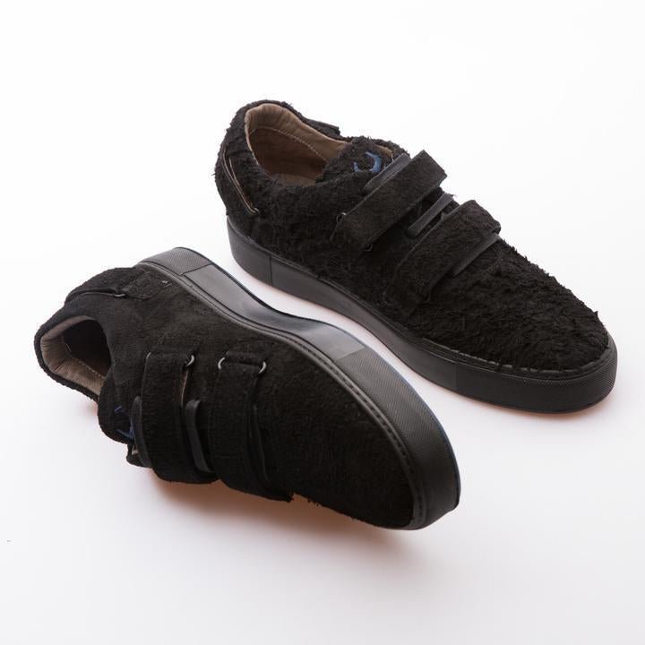 CAIN - BLACK - HAIRY SUEDE - jameswhite001