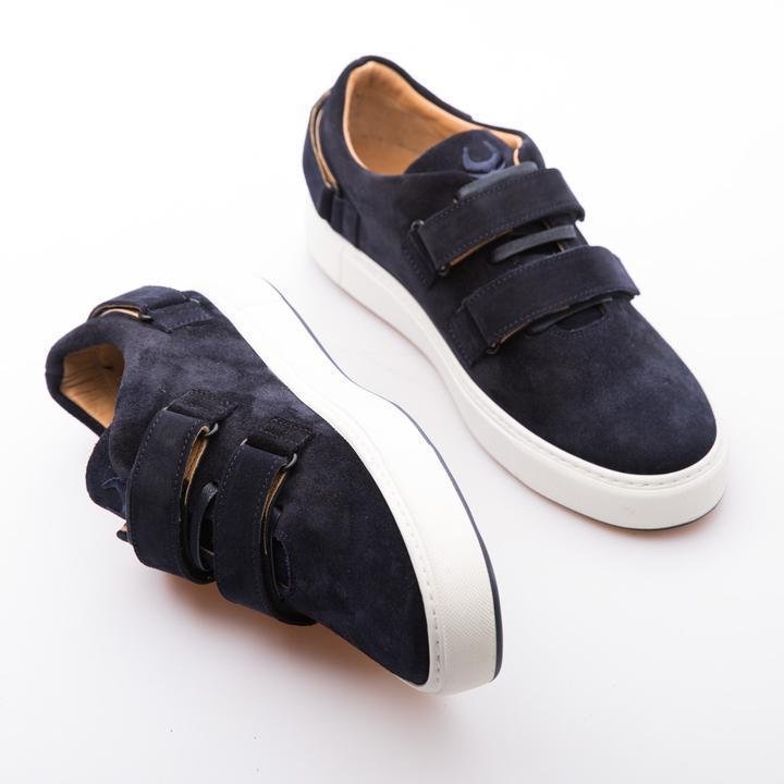 CAIN - DARK BLUE - WAXY SUEDE - jameswhite001