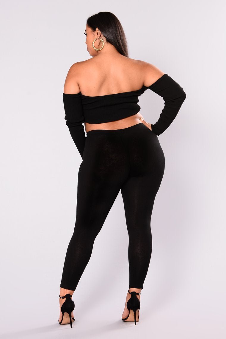 Carine Distressed Leggings - Black - jameswhite001