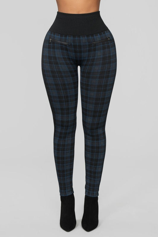 Catch Me Later Seamless Leggings - Blue - jameswhite001