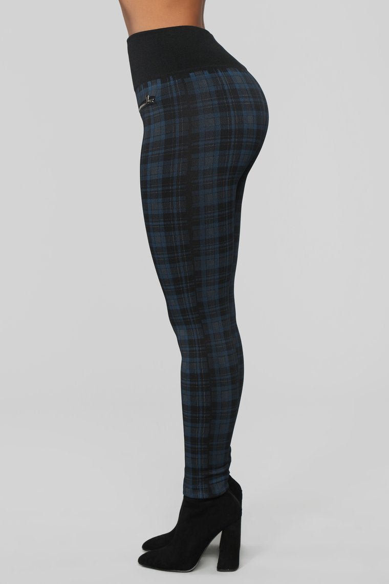 Catch Me Later Seamless Leggings - Blue - jameswhite001