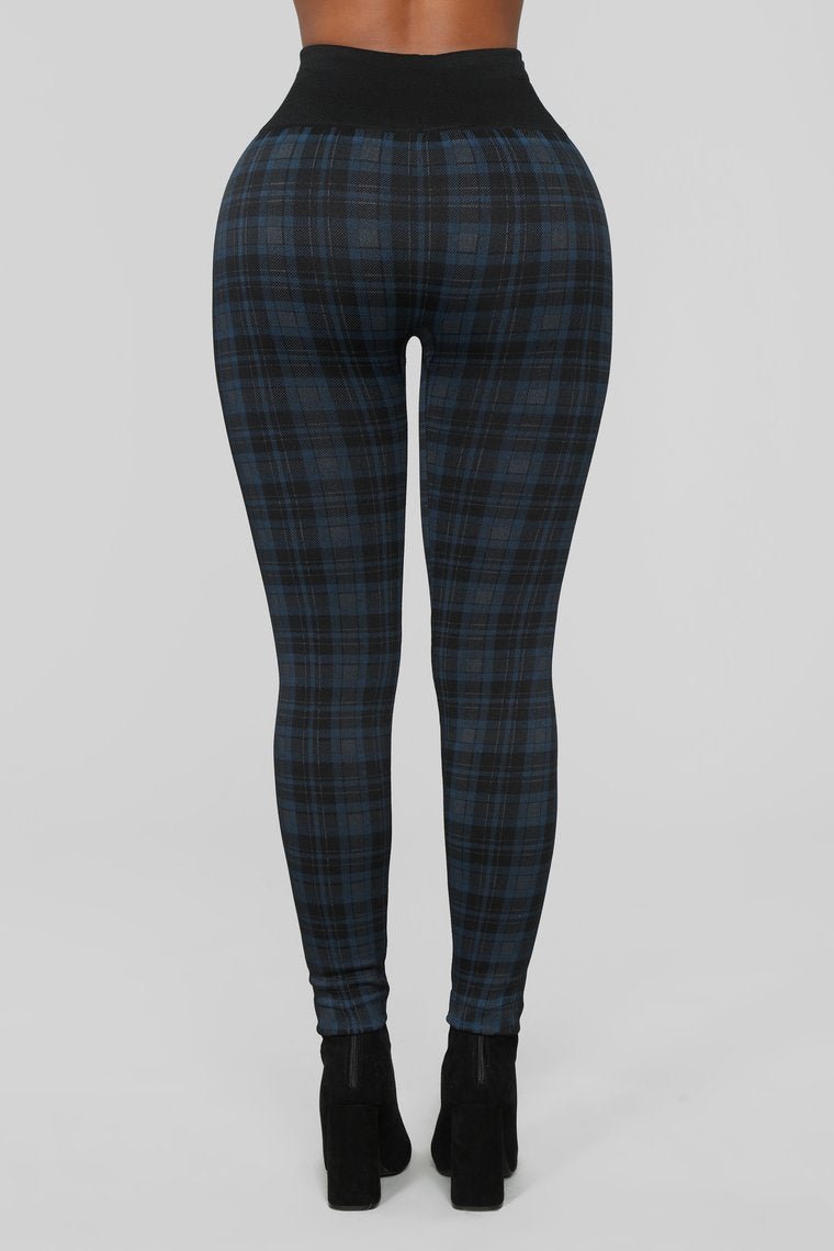 Catch Me Later Seamless Leggings - Blue - jameswhite001