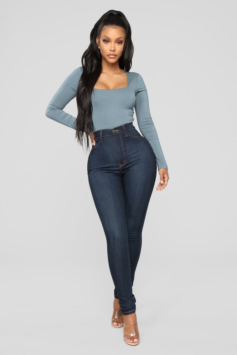 Cherish Me Bodysuit - Blue - jameswhite001