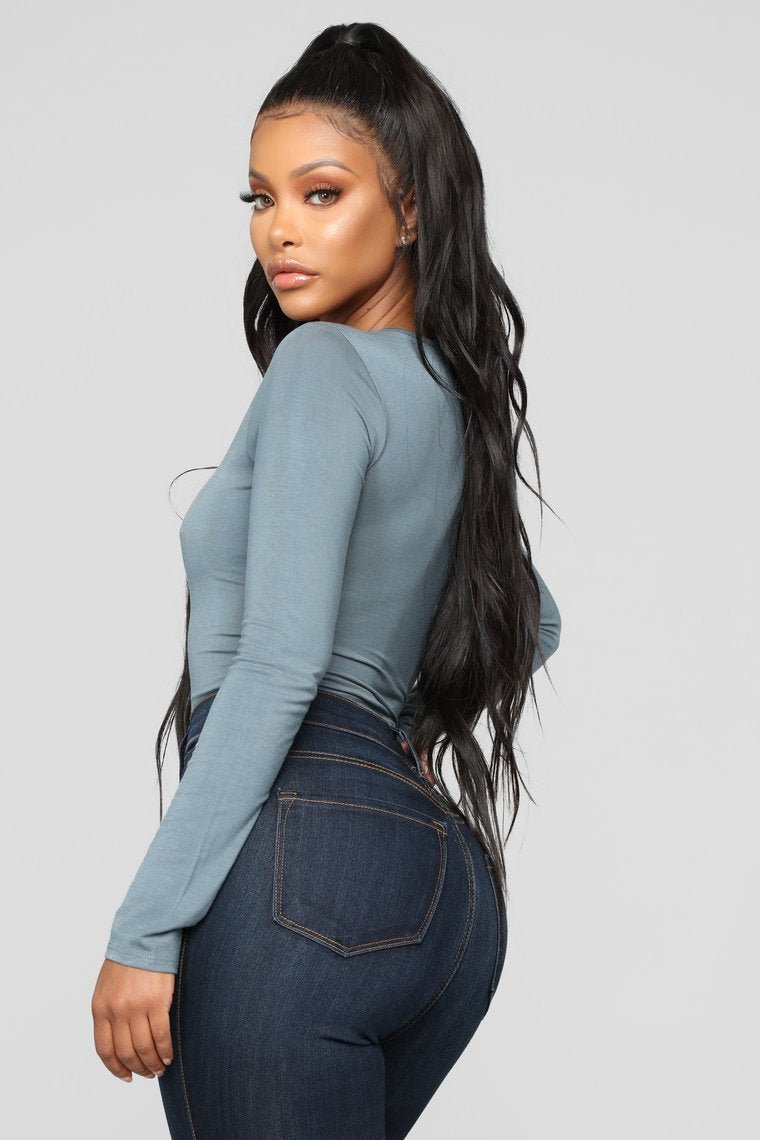 Cherish Me Bodysuit - Blue - jameswhite001