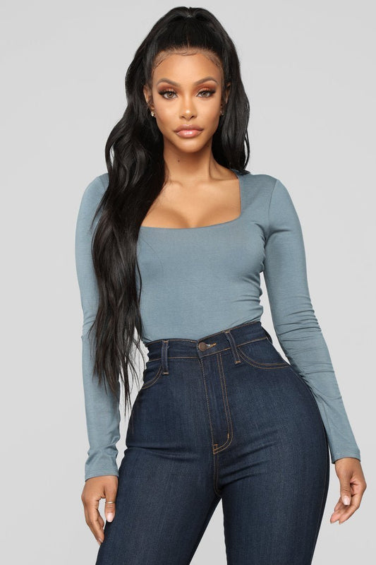 Cherish Me Bodysuit - Blue - jameswhite001