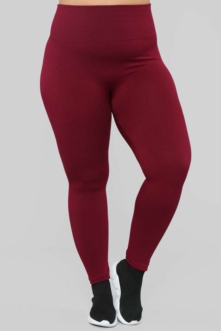 Chillin With You High Rise Leggings - Plum - jameswhite001