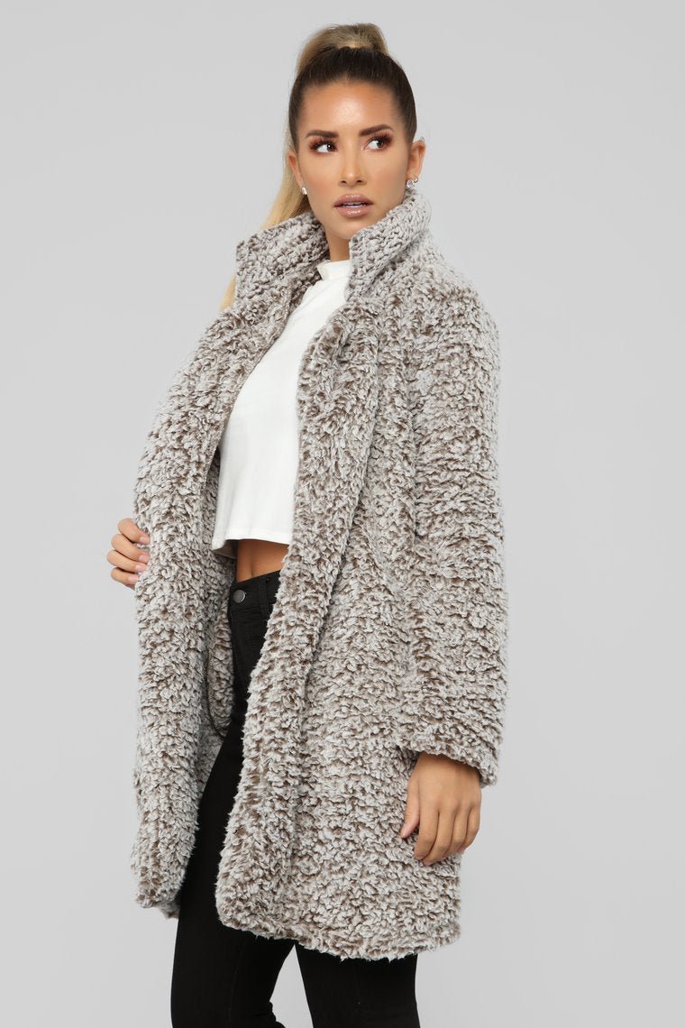 City Nights Jacket - Taupe - jameswhite001