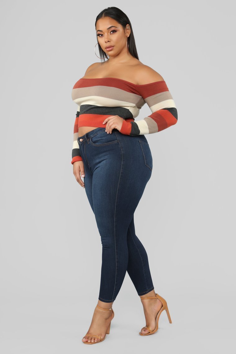 Classic Mid Rise 27" Jeans - Dark Denim - jameswhite001