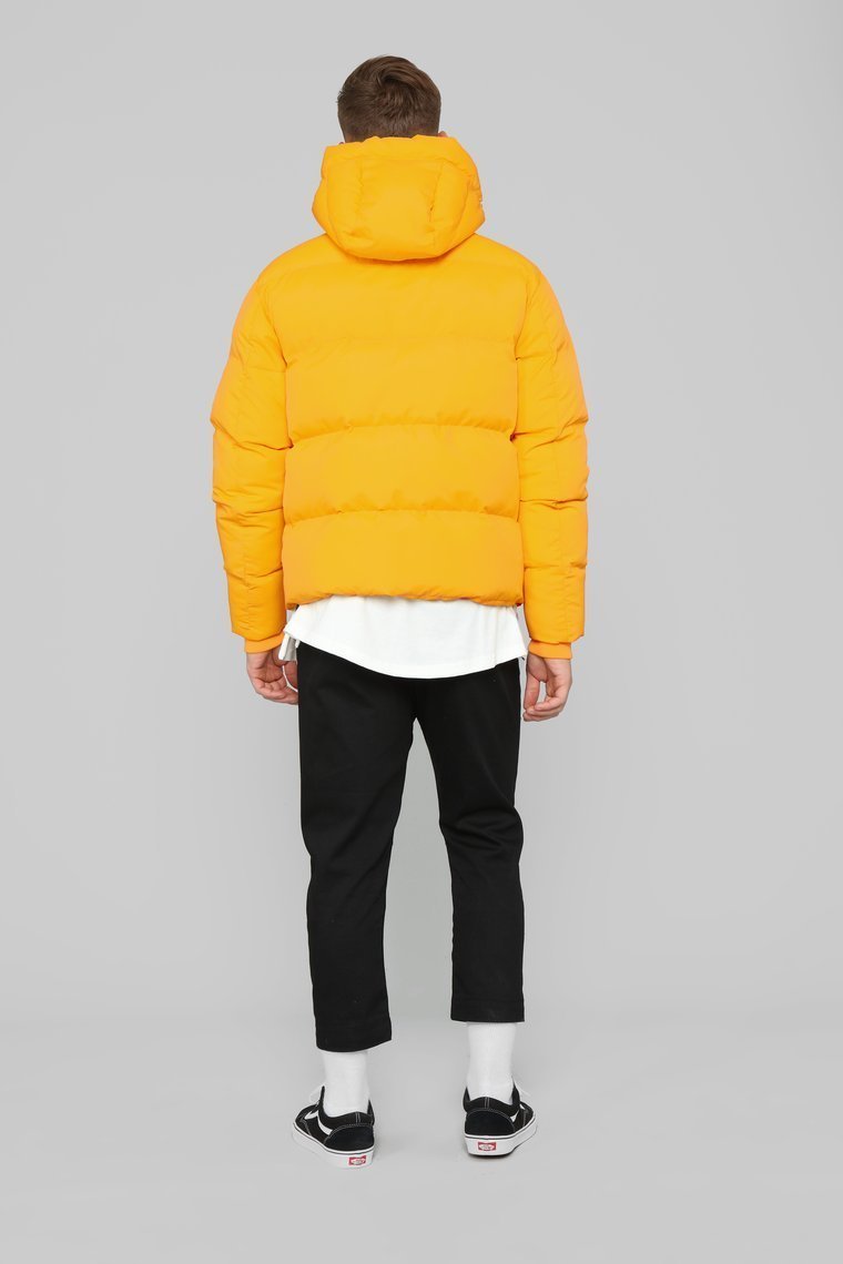 Classic Puffer Jacket - Yellow - jameswhite001