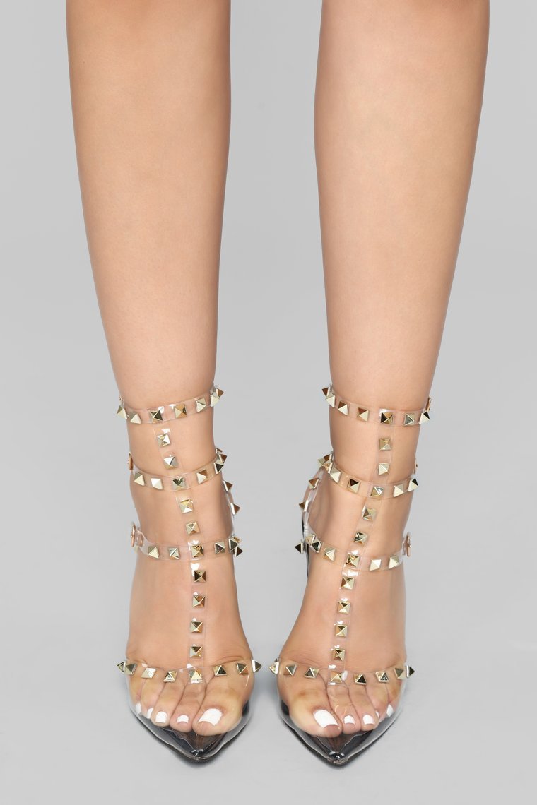 Clearly A Stud Pump - Black - jameswhite001