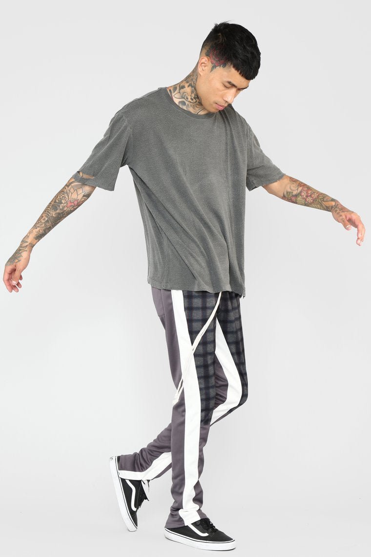 Concord Track Pants - Charcoal - jameswhite001