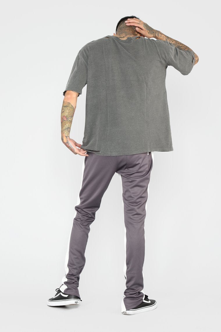 Concord Track Pants - Charcoal - jameswhite001