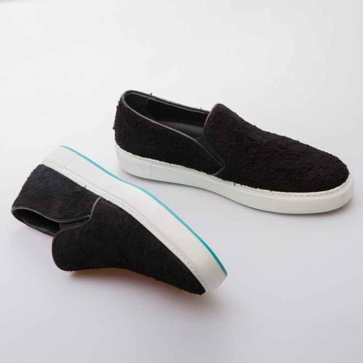 COOPER - BLACK - HAIRY SUEDE - jameswhite001