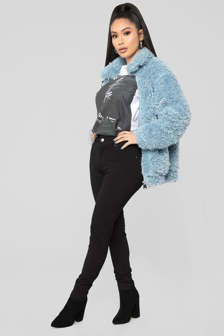 Cora Coat - Blue - jameswhite001