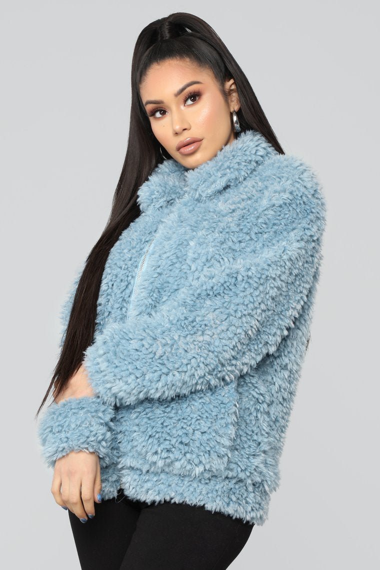 Cora Coat - Blue - jameswhite001