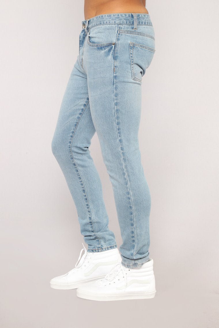 Cornell Skinny Jeans - Light Blue Wash - jameswhite001