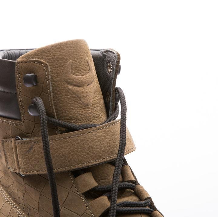 COSMO - KHAKI - CALF EMBOSSED NUBUCK - jameswhite001