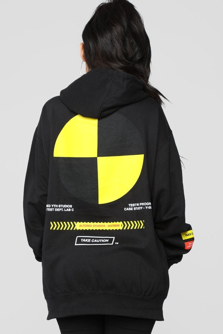 Crash Pullover - Black - jameswhite001