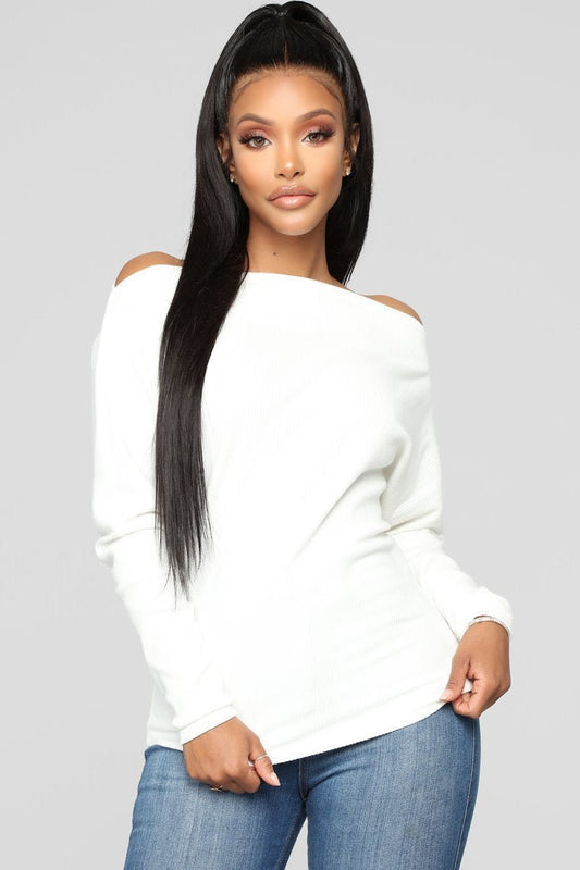 Crazed In Love Sweater - Ivory - jameswhite001