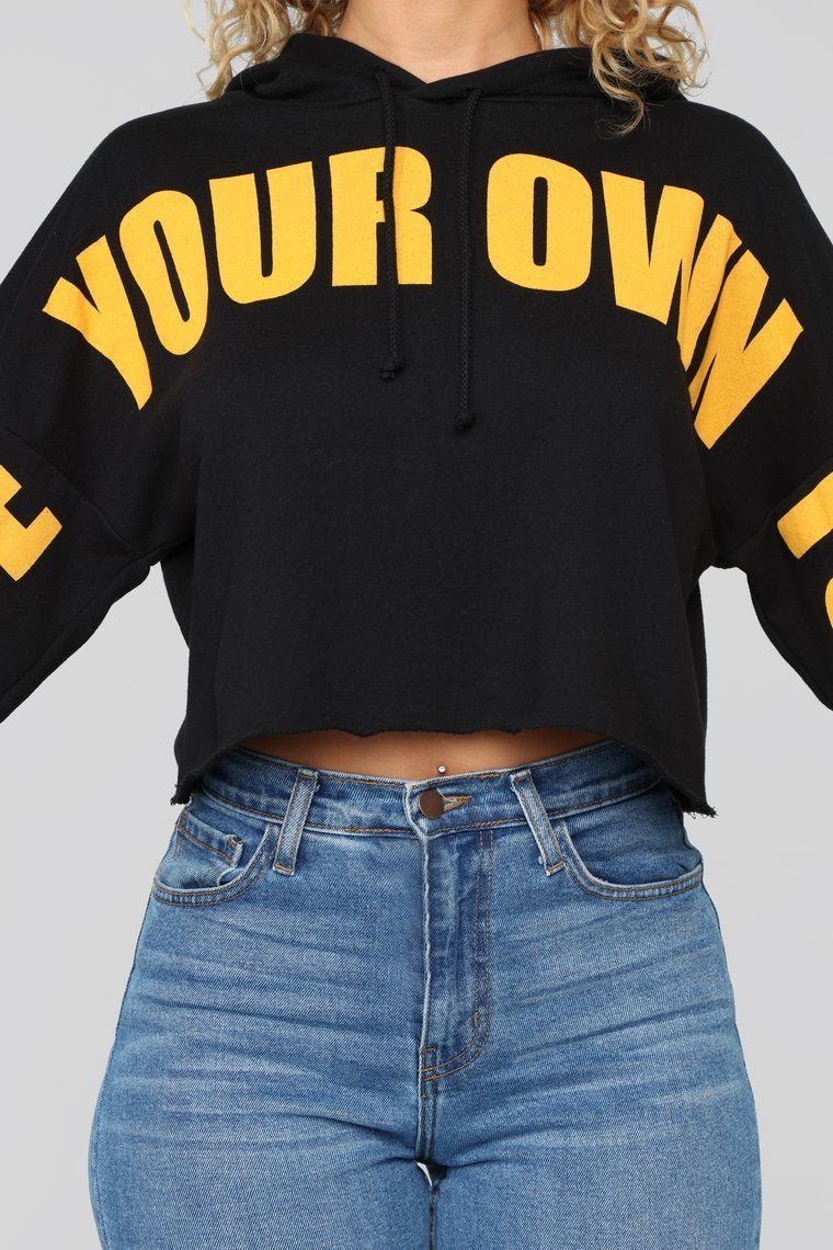 Create Your Own Future Sweatshirt - Black - jameswhite001