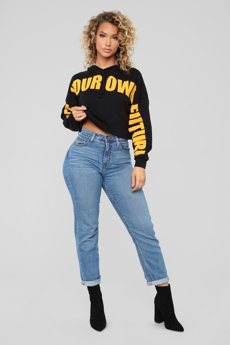 Create Your Own Future Sweatshirt - Black - jameswhite001