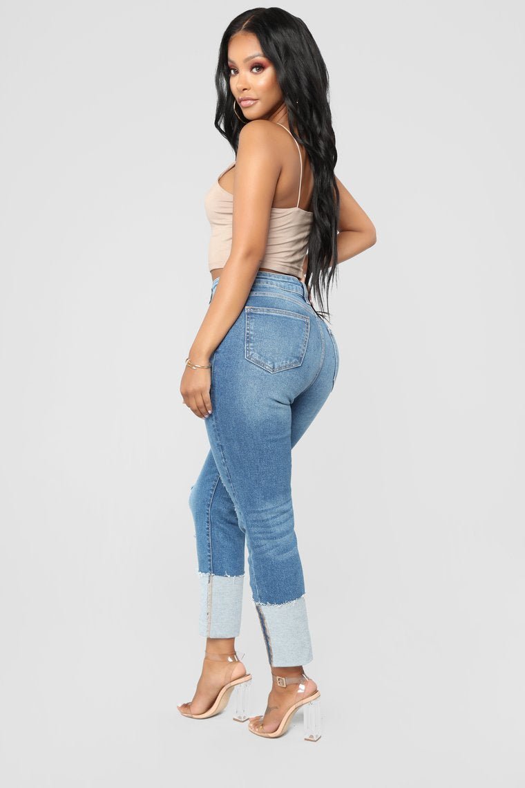 Cuffing Season Boyfriend Jeans - jameswhite001