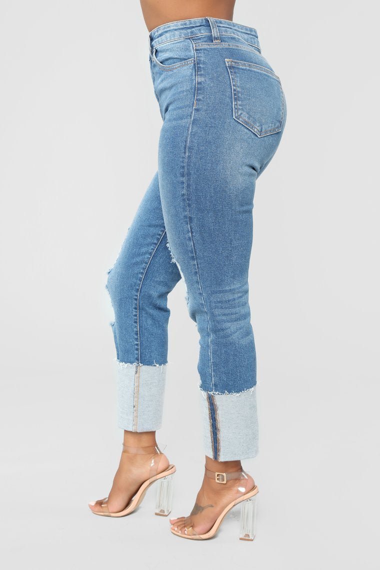 Cuffing Season Boyfriend Jeans - jameswhite001
