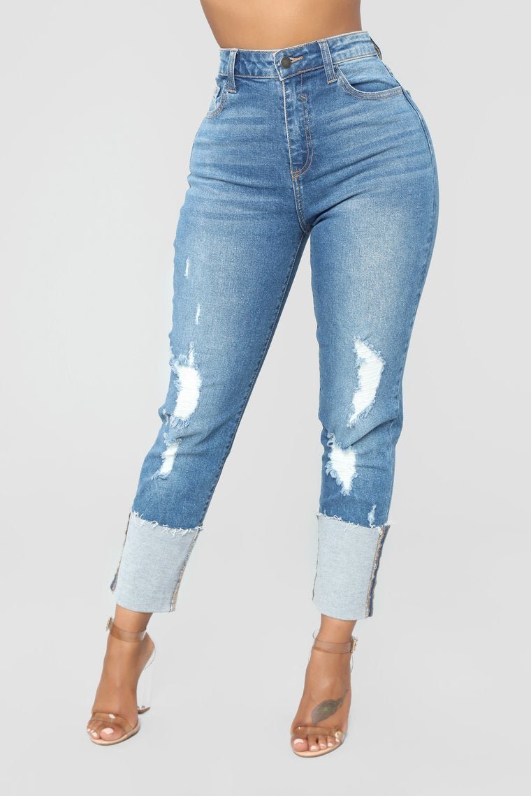 Cuffing Season Boyfriend Jeans - jameswhite001