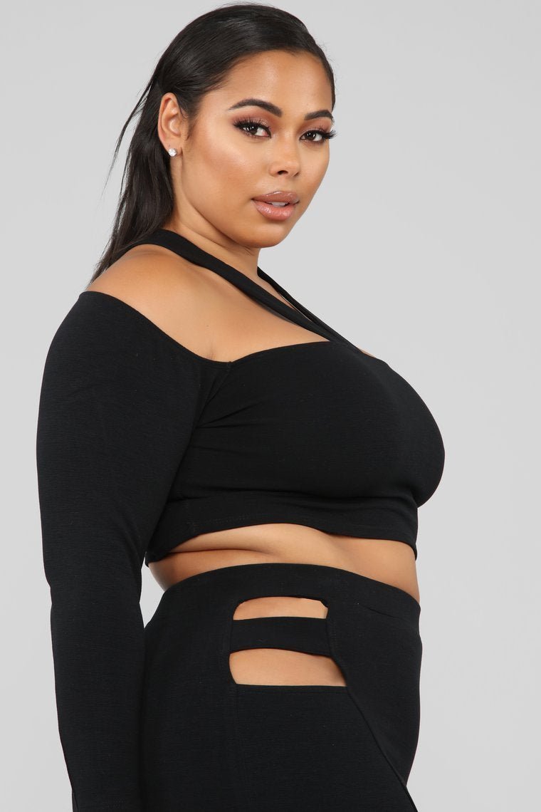 Cut Out For This Skirt Set - Black - jameswhite001