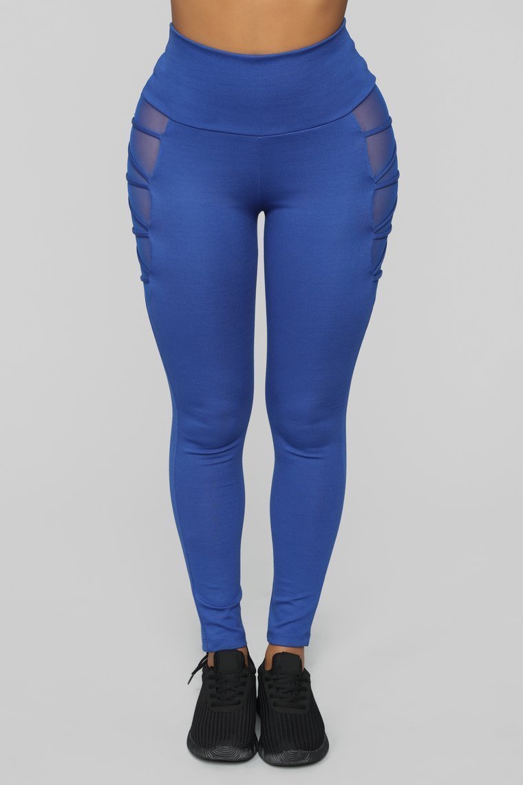 Cut Out The Drama Lounge Set - Royal - jameswhite001