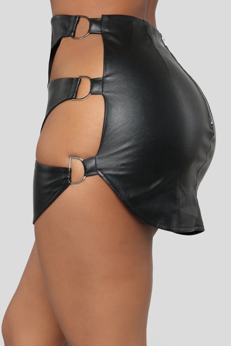 Cut Them Out Skirt - Black - jameswhite001