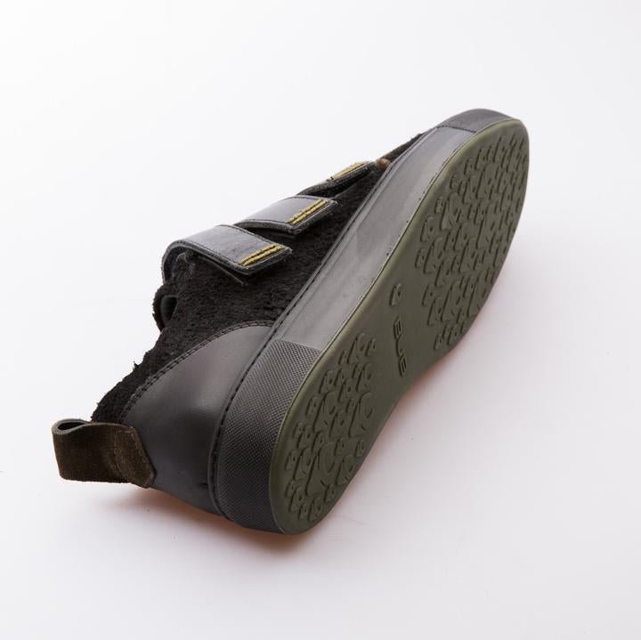 DAX - BLACK - HAIRY SUEDE & CALF LEATHER - jameswhite001