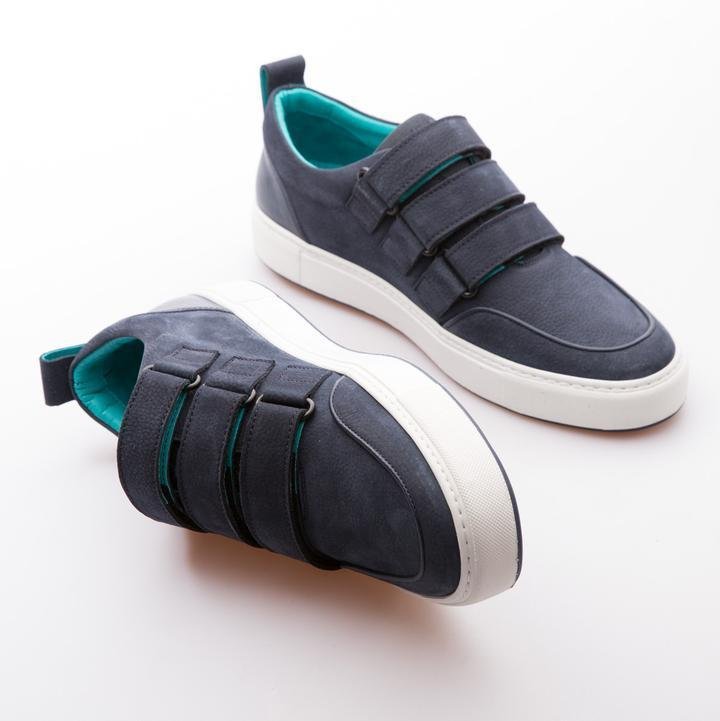 DAX - DARK BLUE - CALF NUBUCK - jameswhite001