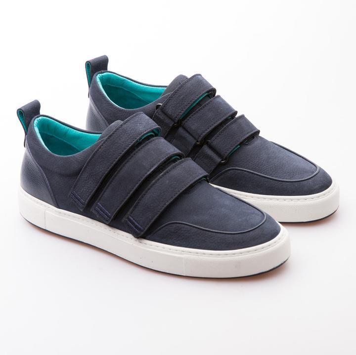 DAX - DARK BLUE - CALF NUBUCK - jameswhite001