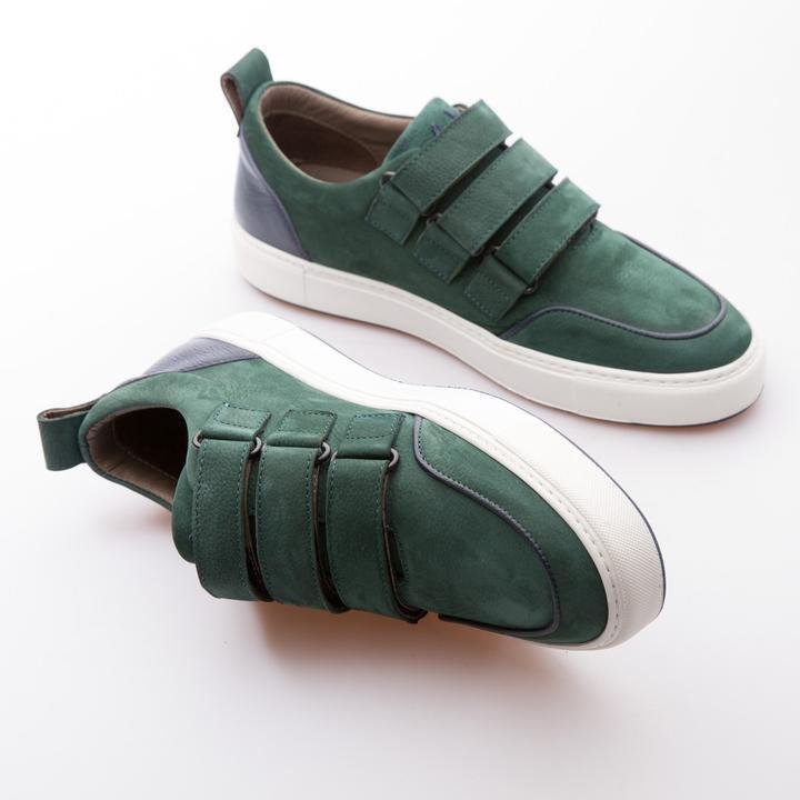 DAX - DUCK GREEN - CALF NUBUCK - jameswhite001