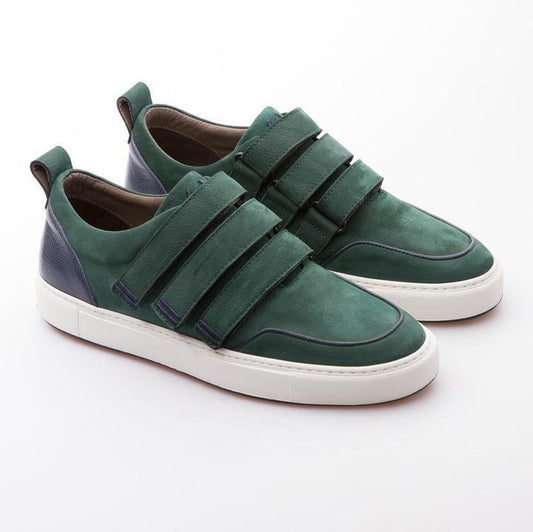 DAX - DUCK GREEN - CALF NUBUCK - jameswhite001