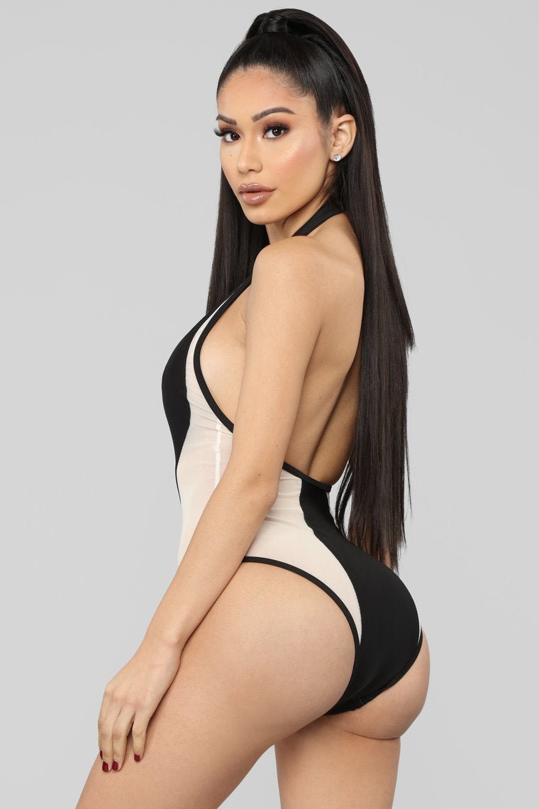 Deep In Love Swimsuit - Black - jameswhite001