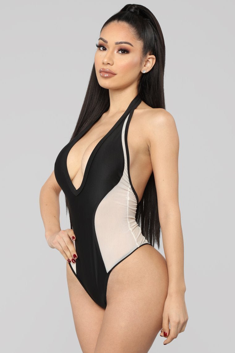 Deep In Love Swimsuit - Black - jameswhite001