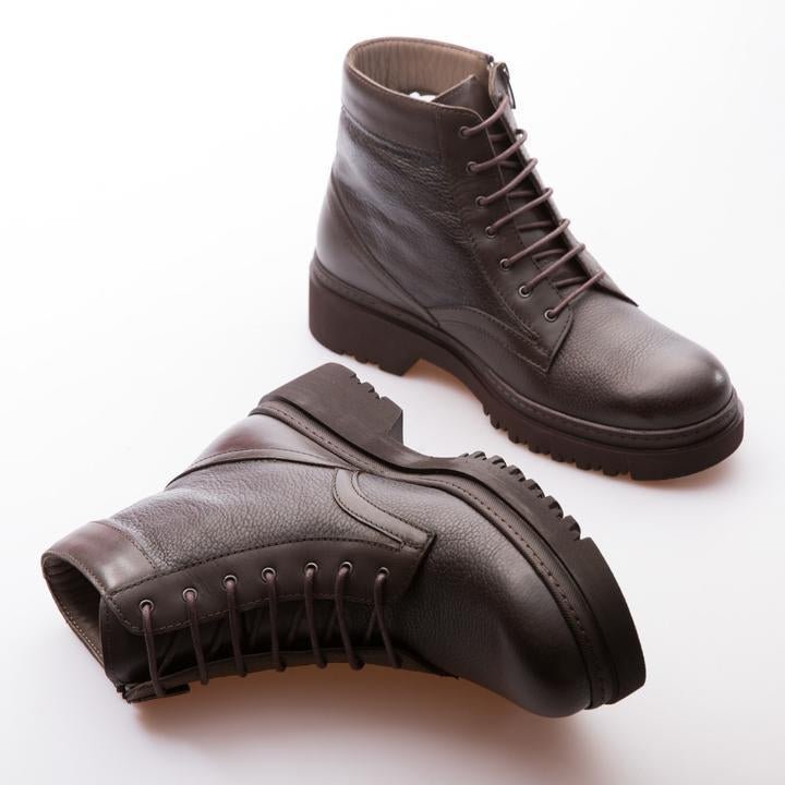 DEREK - BROWN - CALF GRAIN LEATHER - jameswhite001