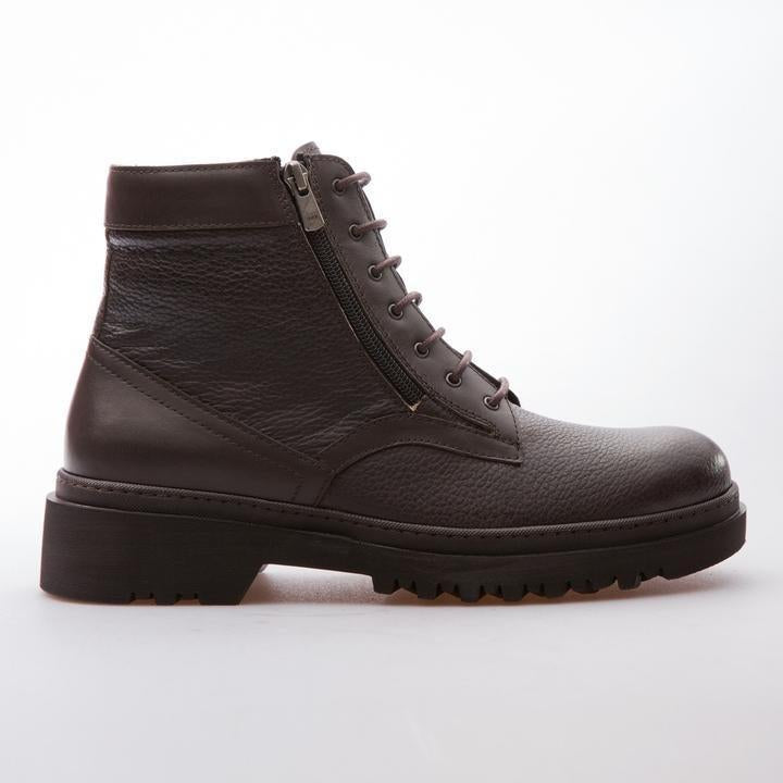 DEREK - BROWN - CALF GRAIN LEATHER - jameswhite001