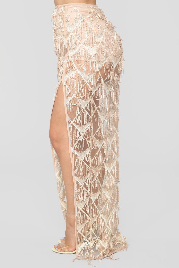 Diamond Shine Sequin Set - Rose Gold - jameswhite001