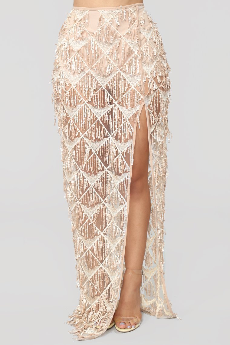 Diamond Shine Sequin Set - Rose Gold - jameswhite001