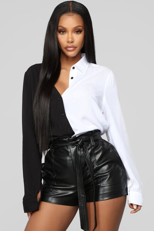 Didn't Cha Know Shirt - Black/White - jameswhite001