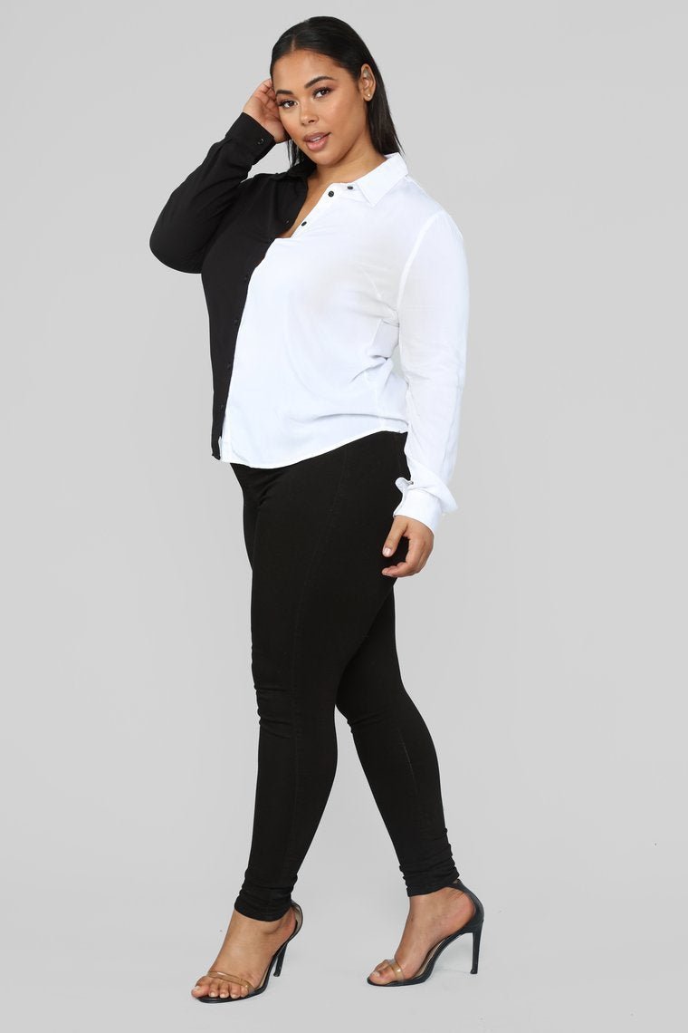 Didn't Cha Know Shirt - Black/White - jameswhite001