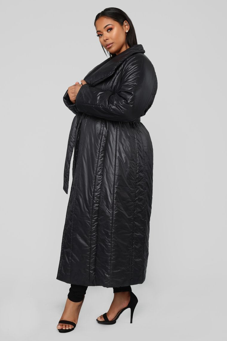 Don't Black Out Coat - Black - jameswhite001