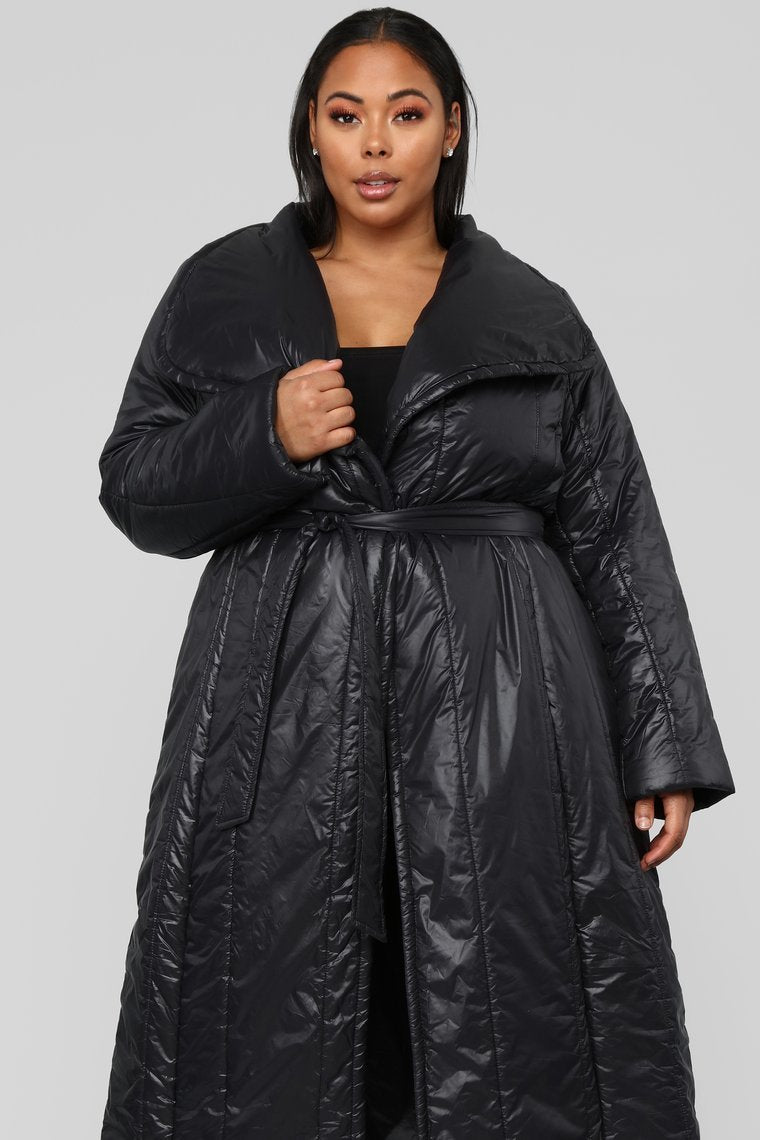 Don't Black Out Coat - Black - jameswhite001