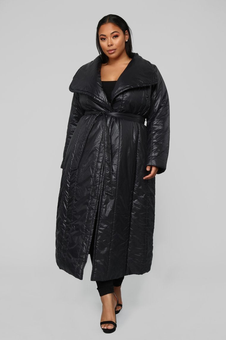 Don't Black Out Coat - Black - jameswhite001