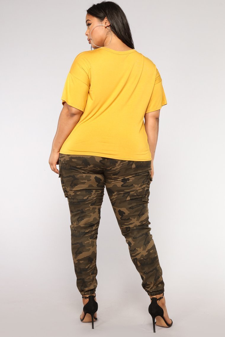 Don't Call Me High Rise Joggers - Olive Camo - jameswhite001