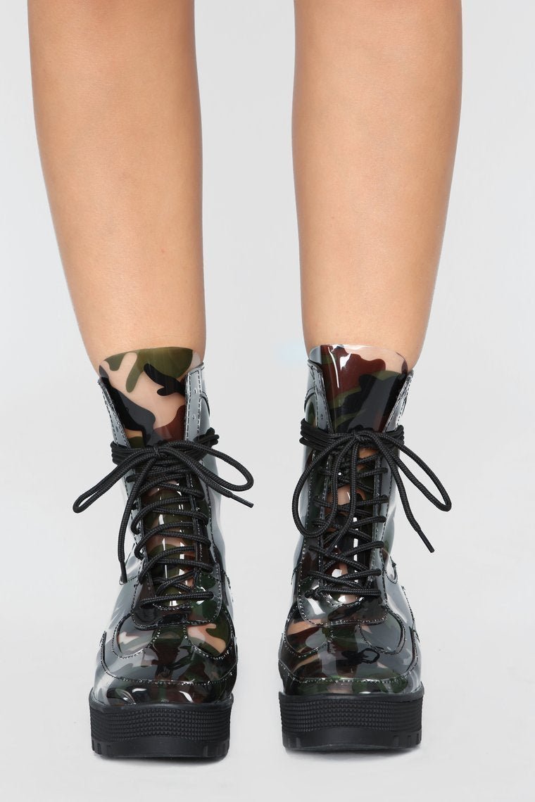 Don't Touch Me Bootie - Camo - jameswhite001